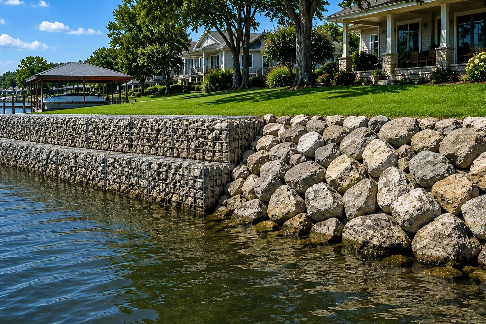 Stone vs Gabion Seawalls: Comparing Wave Control, Drainage, and Appearance