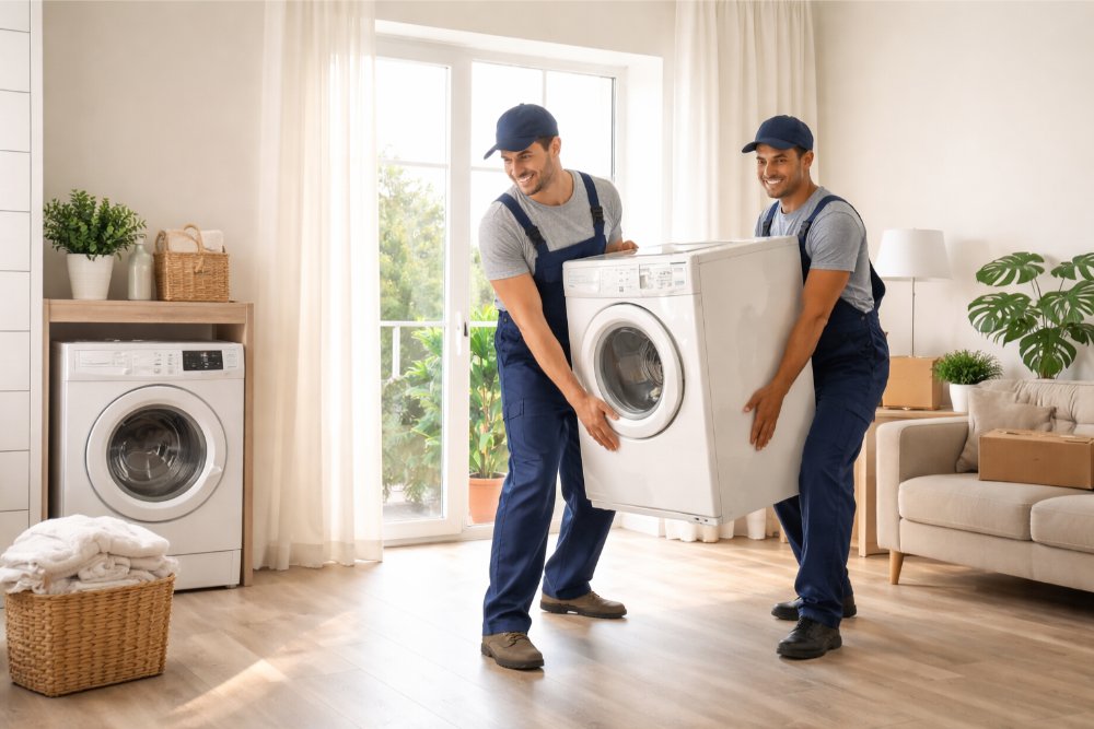 Несколько простых способов избавиться от старой стиральной машины